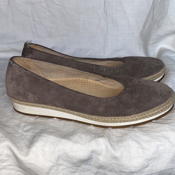 GABOR Wallaby Jute Espadrilles Loafers-7.5 - Picture 2 of 6